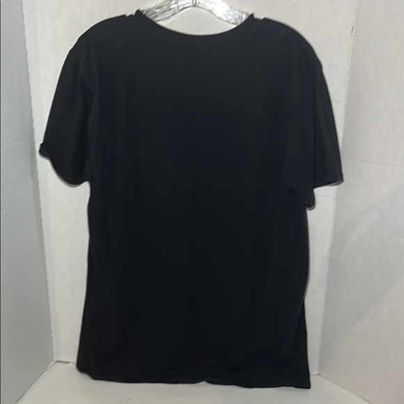 Threadless Black Tee with Ramen Wave Design - Picture 3 of 11